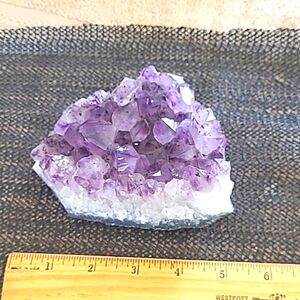 Natural genuine Amethyst  home decor or coffee table spiritual healing